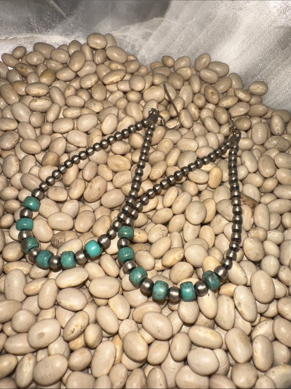 Sterling Silver & Authentic Turquoise Earrings
